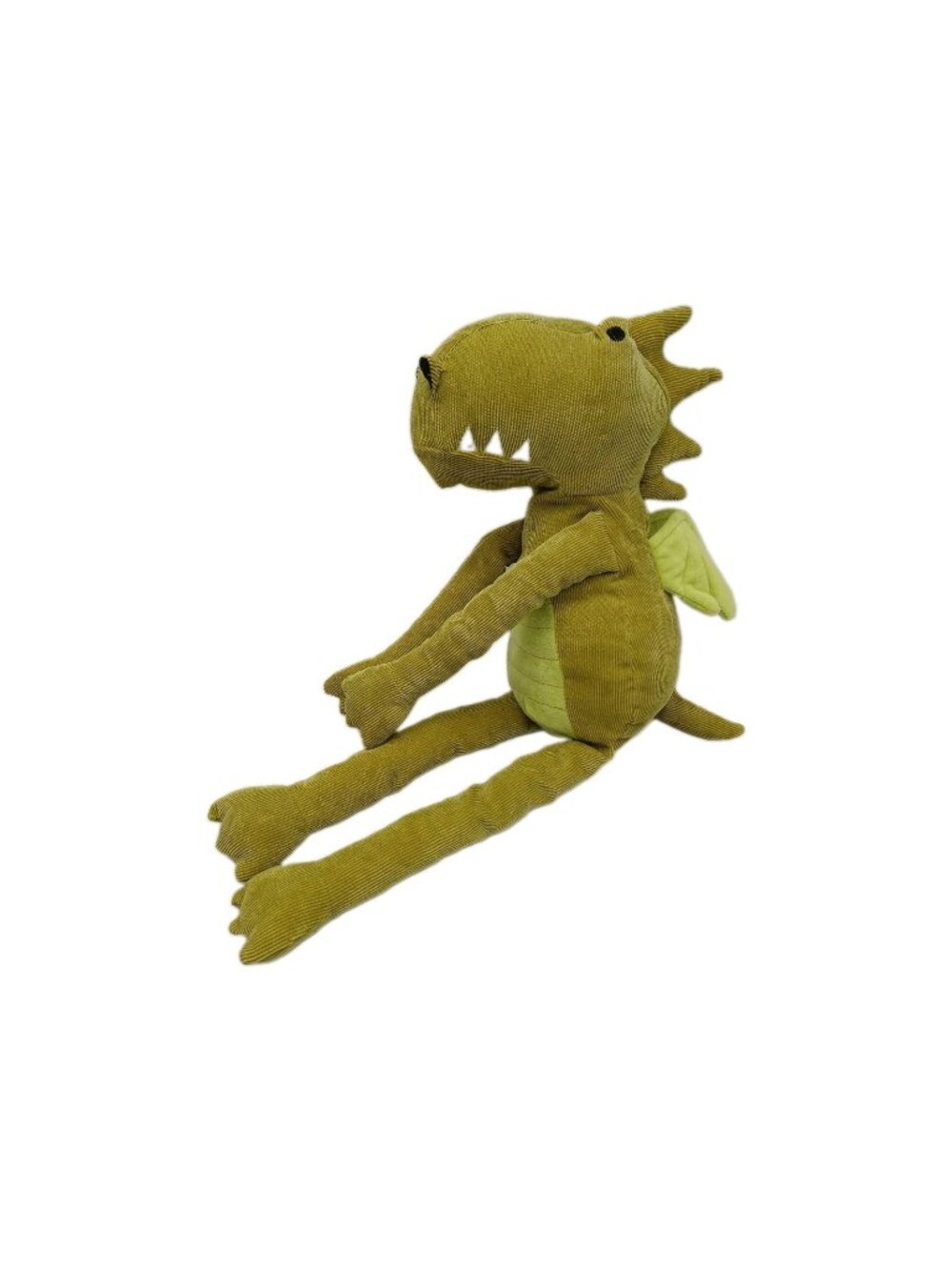 Target Pillowfort Dragon Green Corduroy 19" Plush Toy Doll Stuffed Animal 2018
